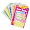 Trend Enterprises Neon Smiles superSpots Stickers Variety Pack, 2500 Per Pack, PK3 T1942 - alternate 2